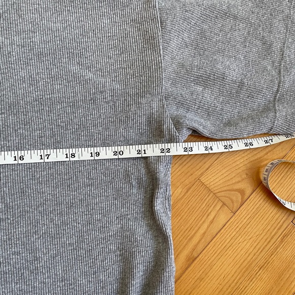 Vtg Chaps Ralph Lauren Ribbed Tee - Picture 7 of 7